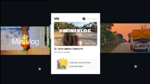 Mini Vlog Vn Template
