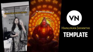 Hanuman Jayanti VN Template QR Code