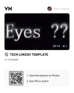 Eyes Vn Template Qr Code
