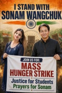 Sonam Wangchuk Hunger Strike photo editing prompts