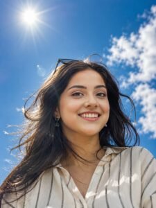 Ultra Realistic Cloudy And Sunlight Photo Prompt