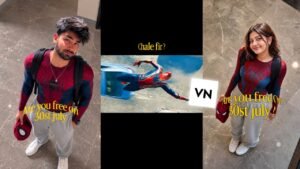 Spider-Man Photo Video Editing VN Template Prompt