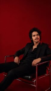 Red background attitude shayari video editing