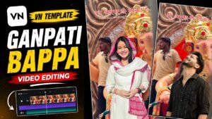 Ganesh Chaturthi VN template QR code