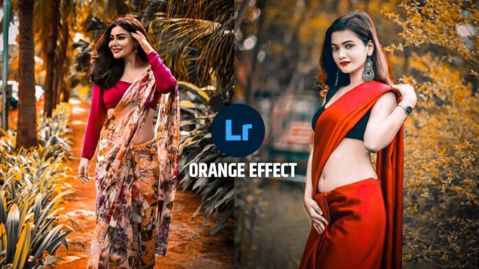 Orange Effect Lightroom Presets 2026