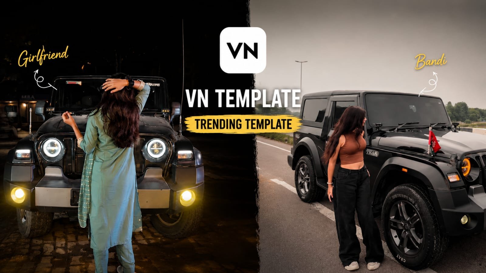 Instagram Viral VN Template QR Code Video Editing